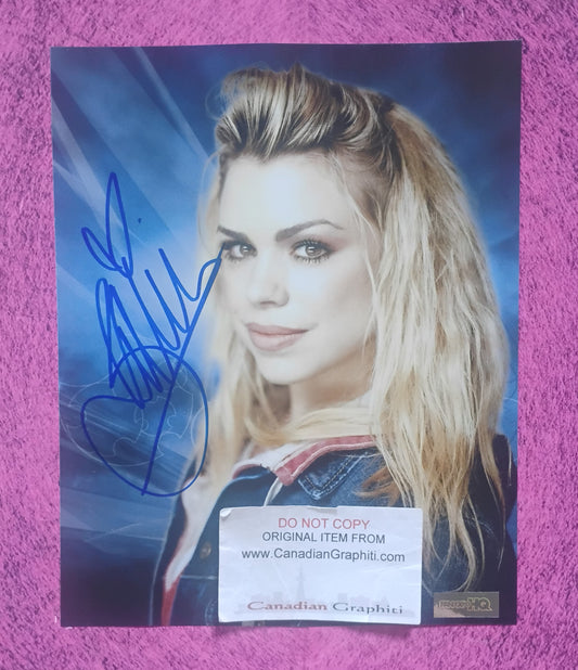 Billie Piper Hand Signed Autograph 8x10 Photo COA Doctor Who