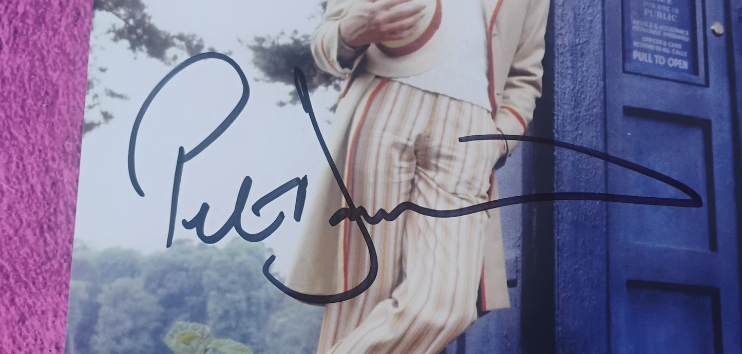 Peter Davison Hand Signed Autograph 8x10 Photo JSA COA Doctor Who