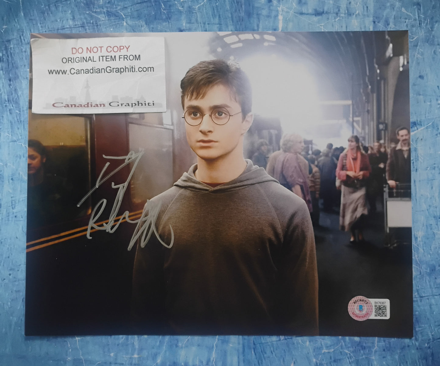 Daniel Radcliffe Hand Signed Autograph 8x10 Photo BAS COA Harry Potter