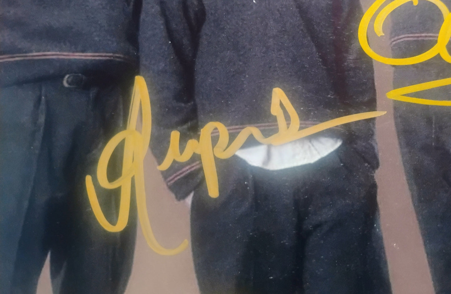 Rupert Grint, James Phelps & Oliver Phelps Hand Signed Autograph 8x10 Photo