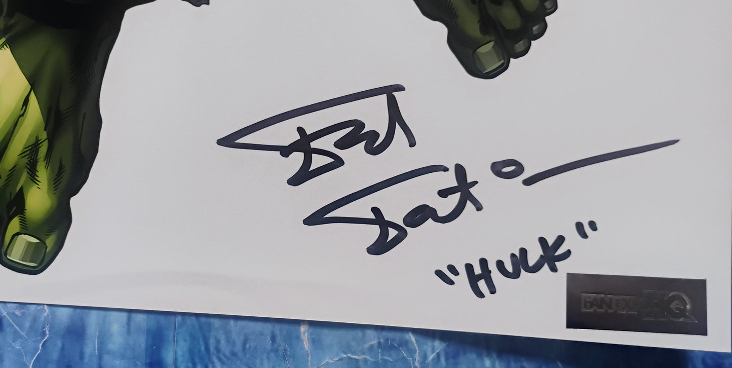 Fred Tatasciore Hand Signed Autograph 8x10 Photo COA Incredible Hulk