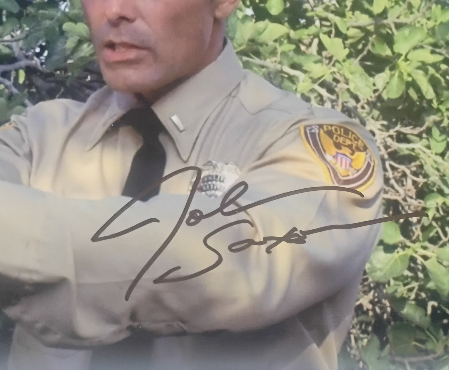 John Saxon Hand Signed Autograph 8x10 Photo COA Nightmare On Elm Street