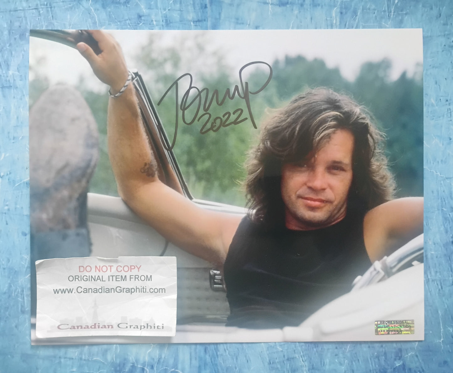 John Cougar Mellencamp Hand Signed Autograph 8x10 Photo COA