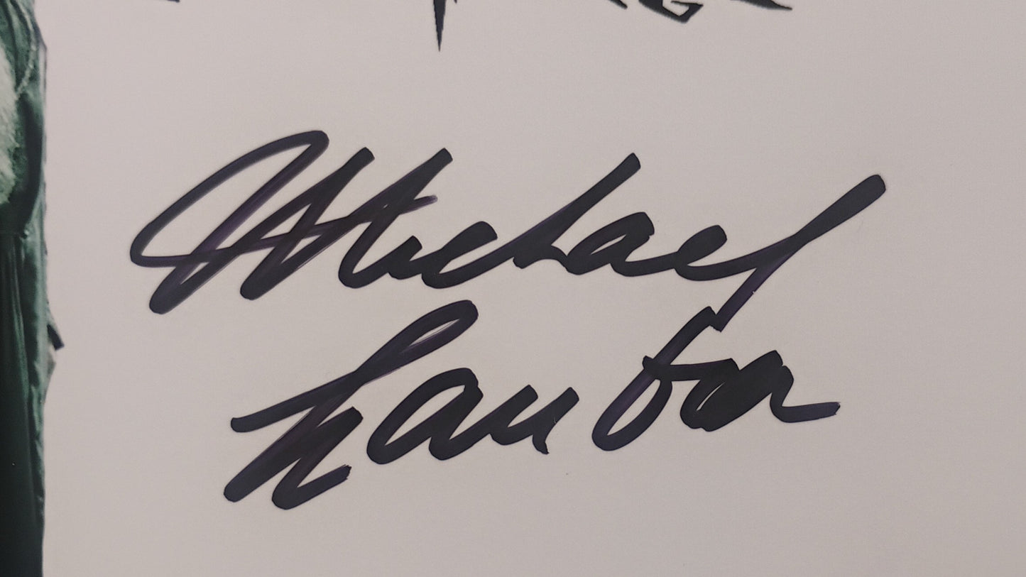 Michael Gambon Hand Signed Autograph Photo COA Harry Potter