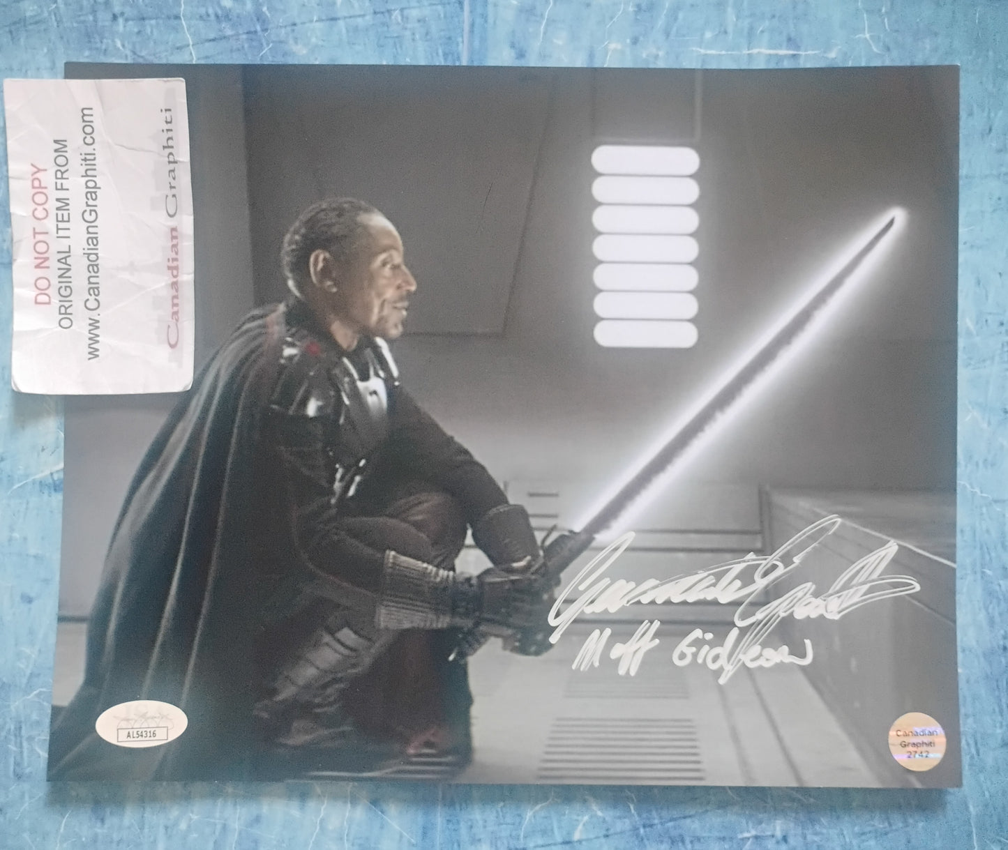Giancarlo Esposito Hand Signed Autograph 8x10 Photo JSA COA Star Wars