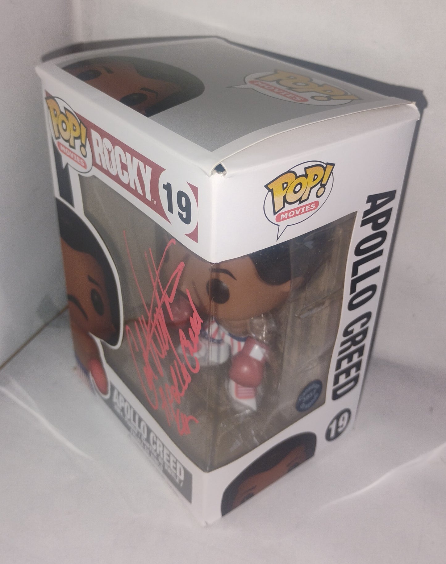 Carl Weathers Hand Signed Autograph Apollo Creed Funko Pop COA