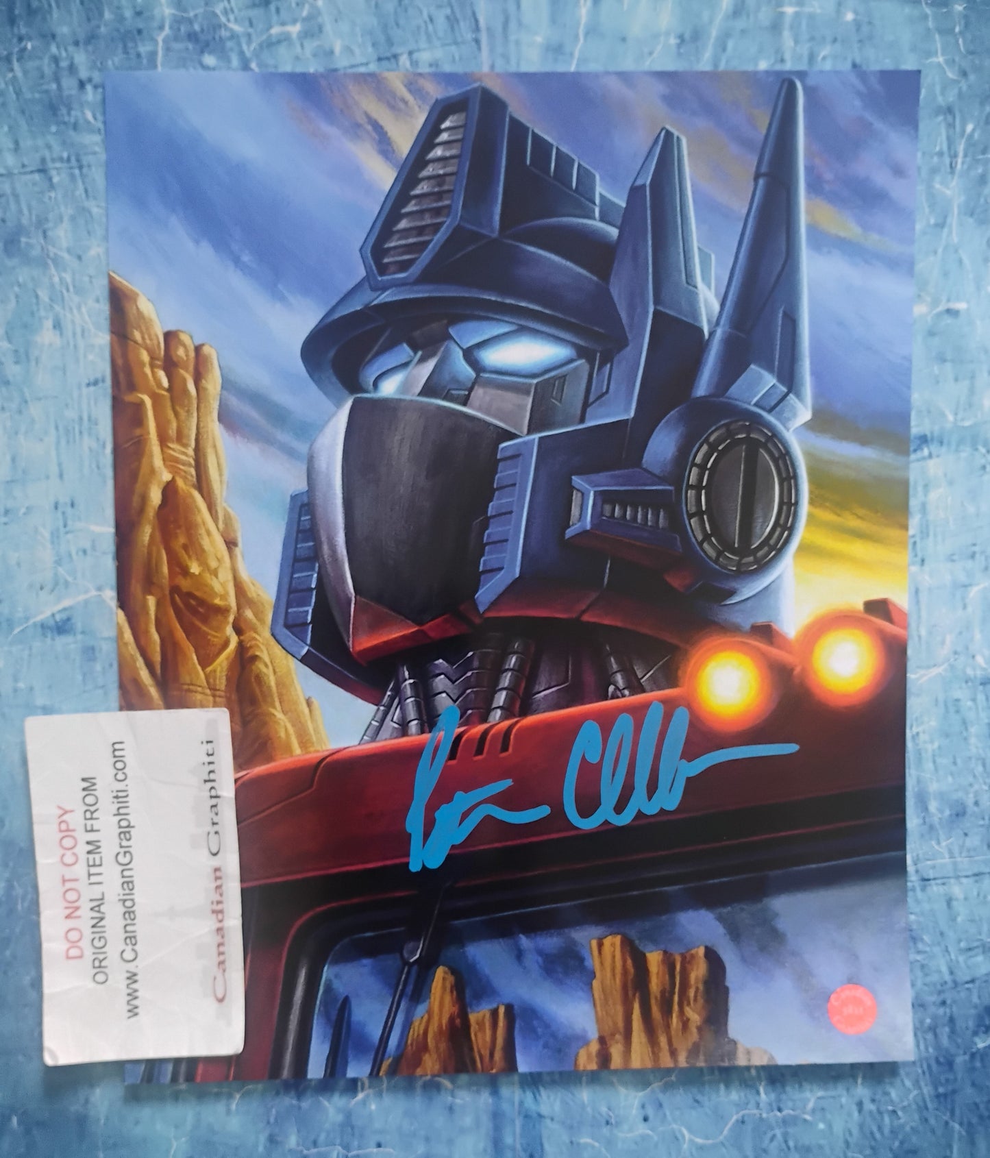 Peter Cullen Hand Signed Autograph 8x10 Photo COA Transformers