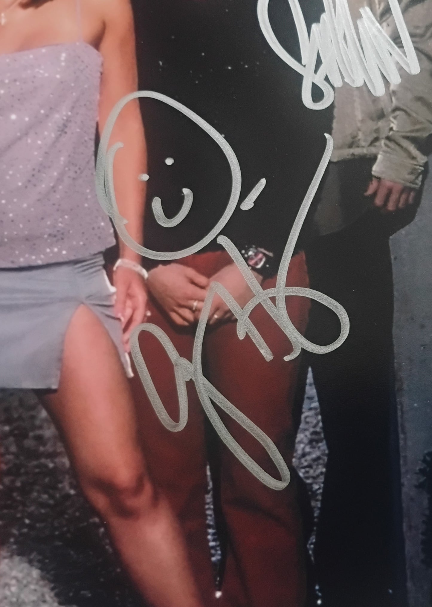 Buffy The Vampire Slayer 5x Cast Hand Signed Photo JSA COA Nicholas Brendon
