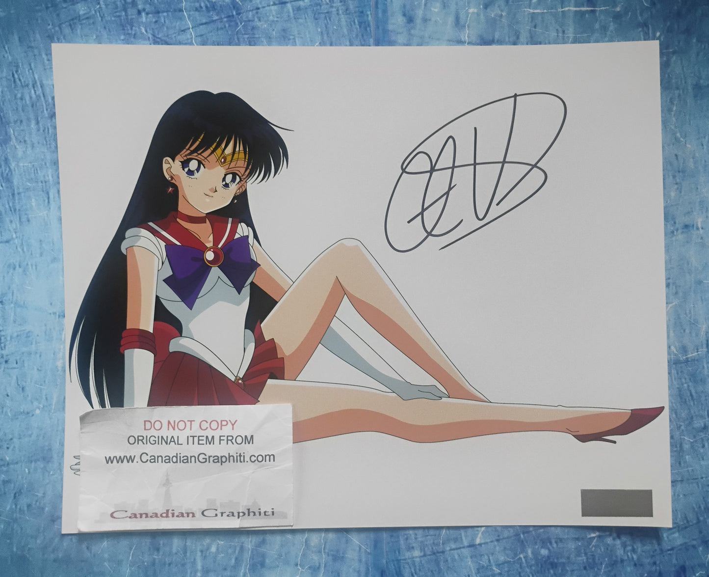 Christina Vee Hand Signed Autograph 8x10 Photo COA Sailor Moon
