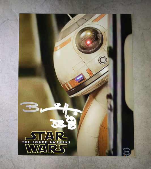 Brian Herring Hand Signed Autograph Star Wars BB-8