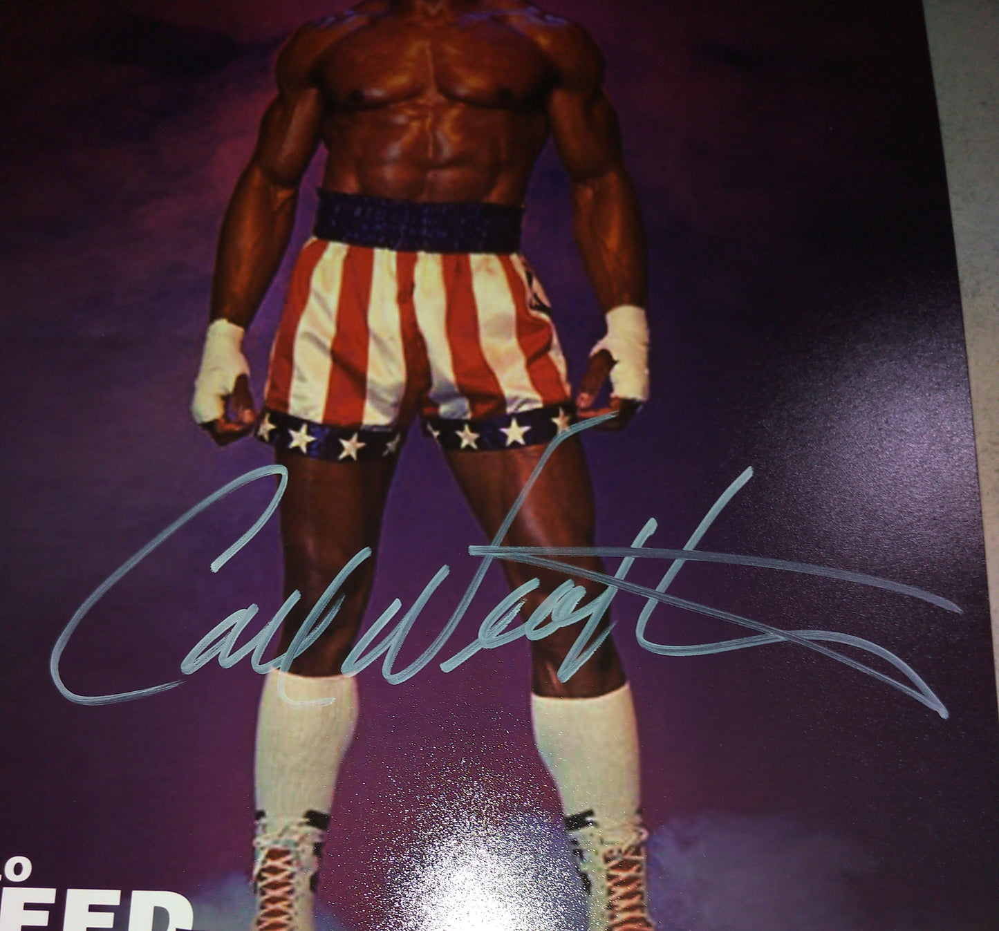 Carl Weathers Hand Signed Autograph 8x10 Photo COA