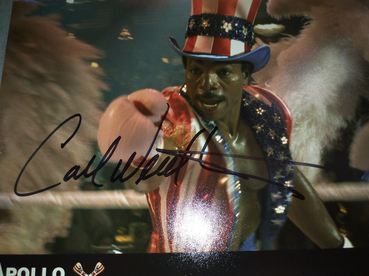 Carl Weathers Hand Signed Autograph 8x10 Photo COA