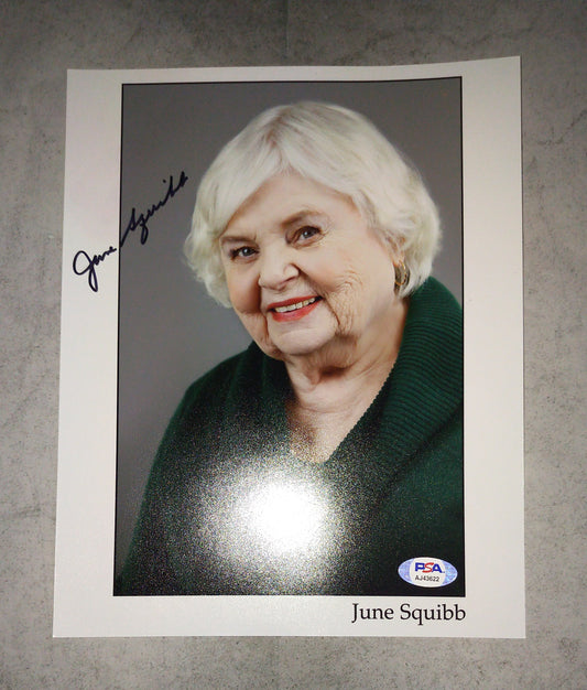 June Squibb Hand Signed Autograph 8x10 Photo COA